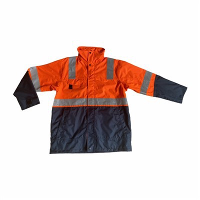 Hi Vis Ġakketta Waterproof Bil Barnuża